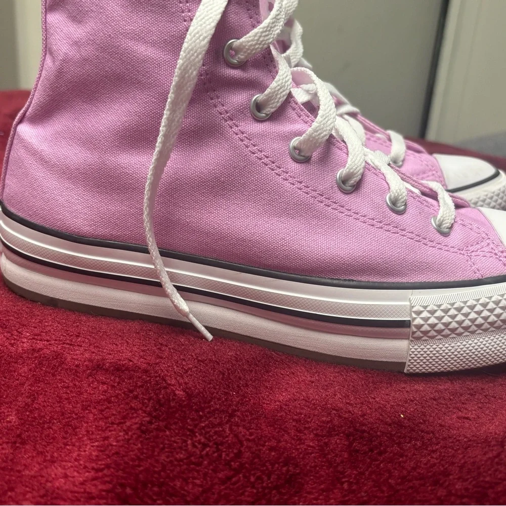 Converse Kids' Pink High-Top Sneakers